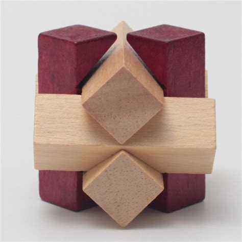 Wooden Knot Wooden Puzzle 10 → Mastercubestore