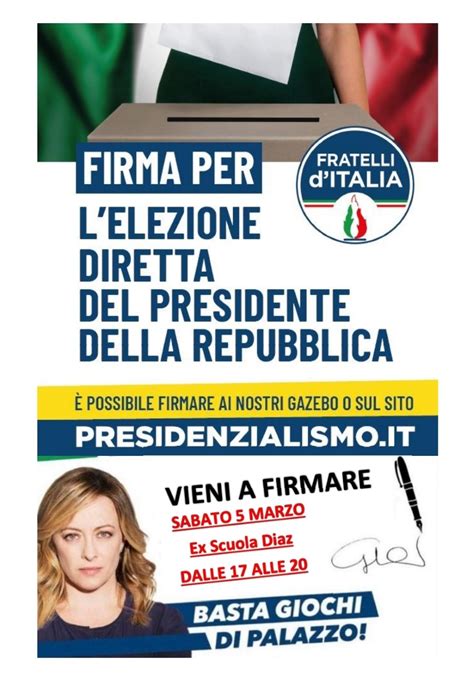 Porto Recanati Elezione Diretta Del Presidente Della Repubblica