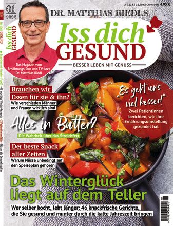 Iss Dich Gesund Zeitschrift Als EPaper Im IKiosk Lesen