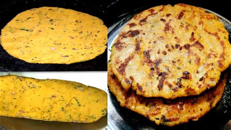 Makki Ki Missi Roti Punjabi Missi Roti Recipe Breakfast Recipe मिस्सी रोटी रेसिपी Youtube