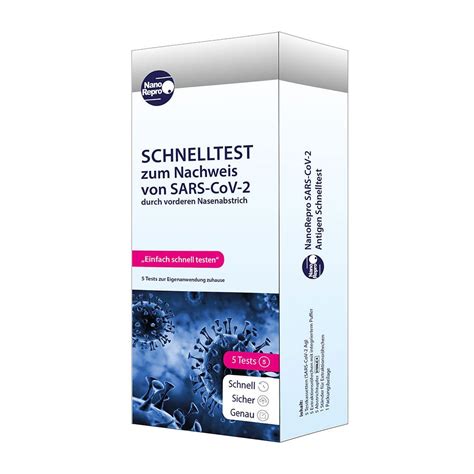 Nanorepro Sars Cov Antigen Schnelltest F R Laien St Shop Apotheke