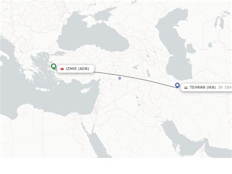 Direct Non Stop Flights From Izmir To Tehran Schedules