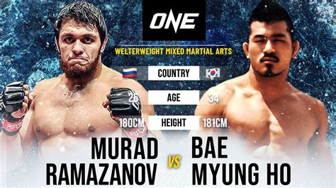 Murad Ramazanov Vs Bae Myung Ho Full Fight Replay Youtube