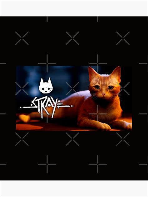 Stray Cat Game Stray Logo Poster For Sale By Zoon Shop Redbubble