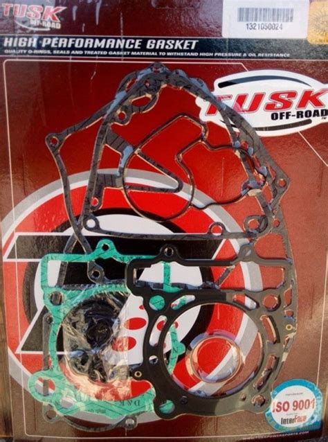 Complete Tusk Gasket Kit Top Bottom End Set Kawasaki Kx F