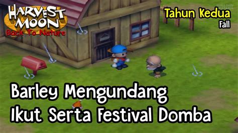 Fall Barley Mengundang Ikut Serta Festival Domba Harvest Moon Back