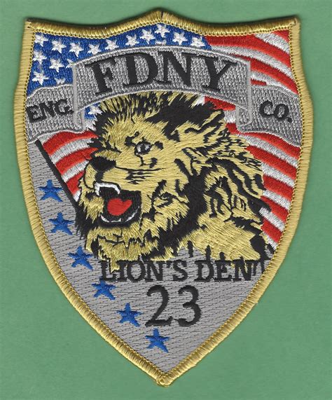 Fdny Manhattan New York Engine Company Fire Patch