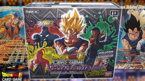 Dragon Ball Super Tcg Booster Box Opening Power Absorbed Youtube