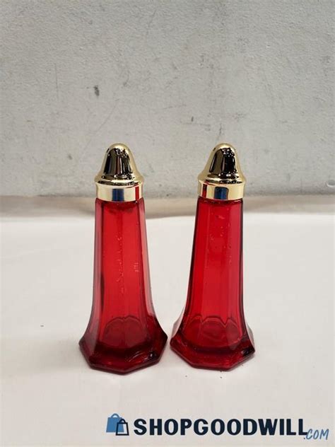 Stoha Germany Red Salt And Pepper Shakers Shopgoodwill