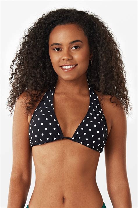 Polka Dot Bikini Berteil Mit Neckholder Cupshe Deutschland