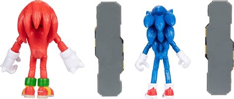 Sonic The Hedgehog Sonic 2 Movie 4 Action Figure 2 Pack