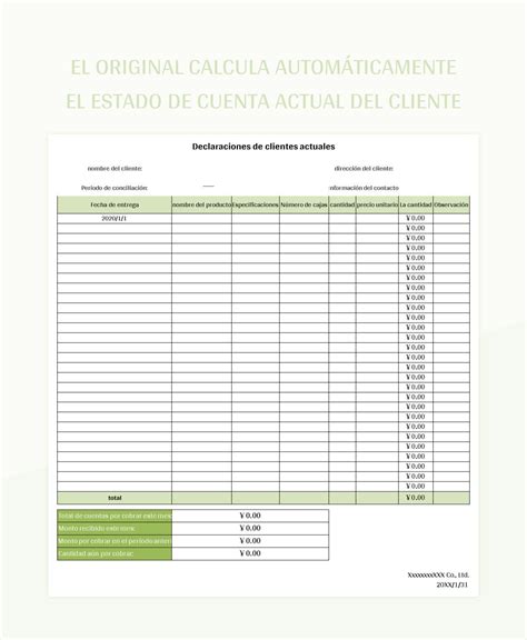 Plantilla De Excel El Original Calcula Autom Ticamente El Estado De