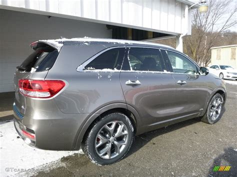 2017 Titanium Silver Kia Sorento Sxl V6 Awd 118602301 Photo 2