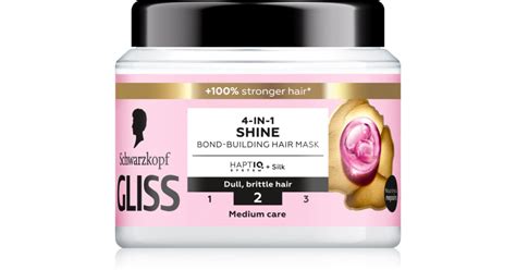 Schwarzkopf Gliss Liquid Silk Masque Pour Des Cheveux Plus Forts Et