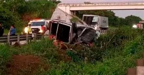 Fatal Accidente Vehicular En Veracruz Deja 6 Fallecidos Y 9 Heridos