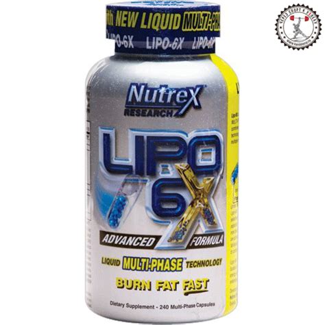 Жиросжигатель Lipo 6 Strength и 6x от Nutrex (Нутрекс) * Инструкция по ...