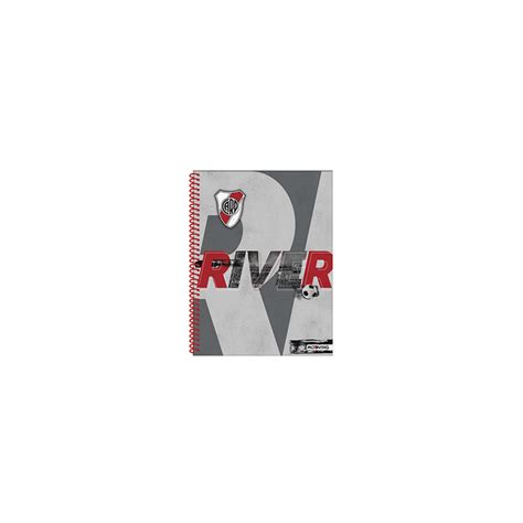 CUADERNO UNIVERSITARIO RAYADO MOOVING RIVER PLATE