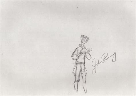 Atlantis The Lost Empire Original Animation Drawing — John Pomeroy