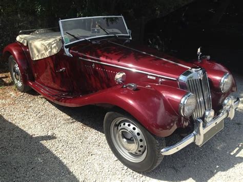 Thierrys 1955 Mg Tf 1500 Autoshrine Registry British Sports Cars