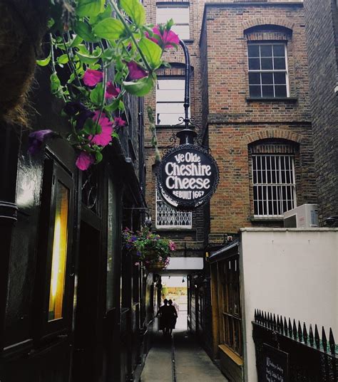 Ye Olde Cheshire Cheese Fleet Street City Of London London Street