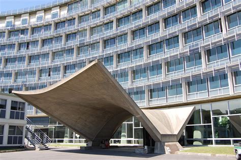 Unesco Headquarters Paris Marcel Breuer Pier Luigi Nervi Flickr