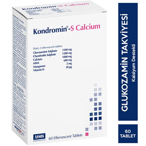 Kondromin S Calcium Efervesan Tablet