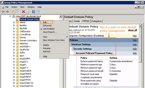 How Do I Change The Default Password Policy In My Active Directory To