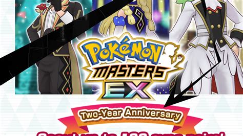 Pokemon Masters Ex 2 Year Anniversary Delivers 100 Sync Pairs For All Players Slashgear