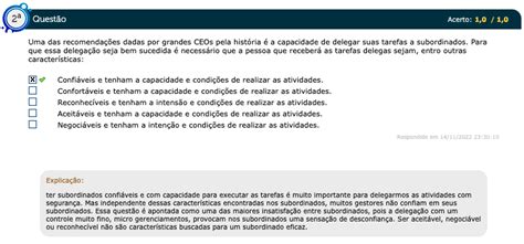 Uma das recomendações dadas por grandes CEOs pela história é a