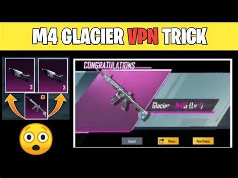 How To Get M416 Glacier In PUBG Mobile M4 Glacier Trick To Get For