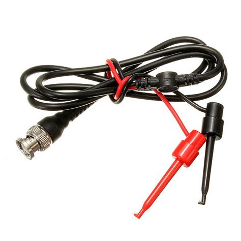 Bnc Male Plug Q To Dual Hook Clip Test Probe Cable Leads By Daniu