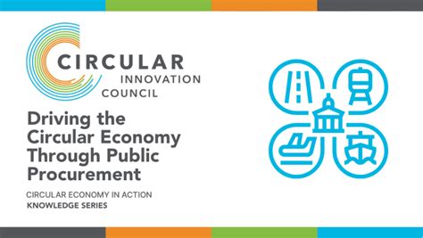 Driving The Circular Economy Through Public Procurement Circular