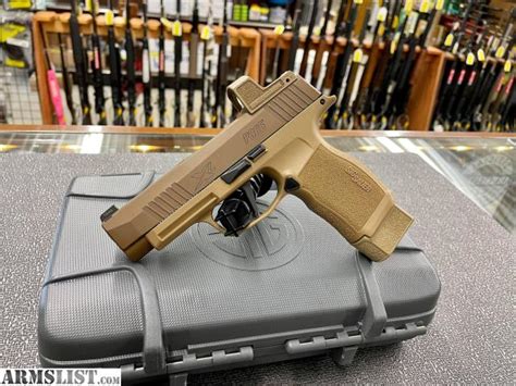 ARMSLIST For Sale New Sig Sauer P365XL Full FDE W Romeo Zero