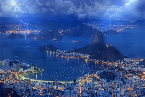 Stormy Weather In Rio De Janeiro Brazil Photorator