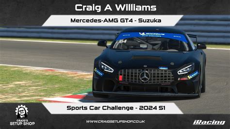 Iracing S Mercedes Amg Gt Sports Car Challenge Suzuka Caw