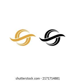 Logo Curve Creative Template Technology Logo Stock Vector (Royalty Free ...