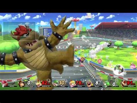 Mario Kart Characters Fight On Super Smash Bros Ultimate Cpus 10 Stock