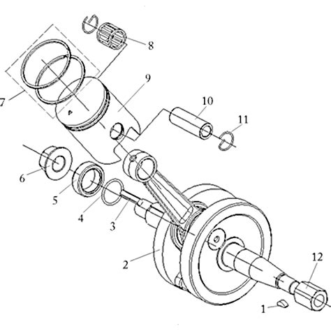 Vue éclatée des pièces détachées pour votre moto Masai RIDER 50