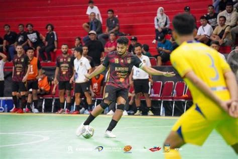 Hasil Liga Futsal Profesional Sengit Black Steel Fc Menang