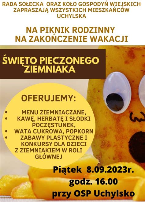 Wi To Pieczonego Ziemniaka W Uchylsku E Gorzyce