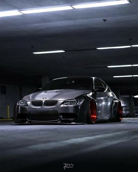 BMW E92 M3 Grey Widebody Deep Dish Slammed Bmw Bmw M3 Bmw E36