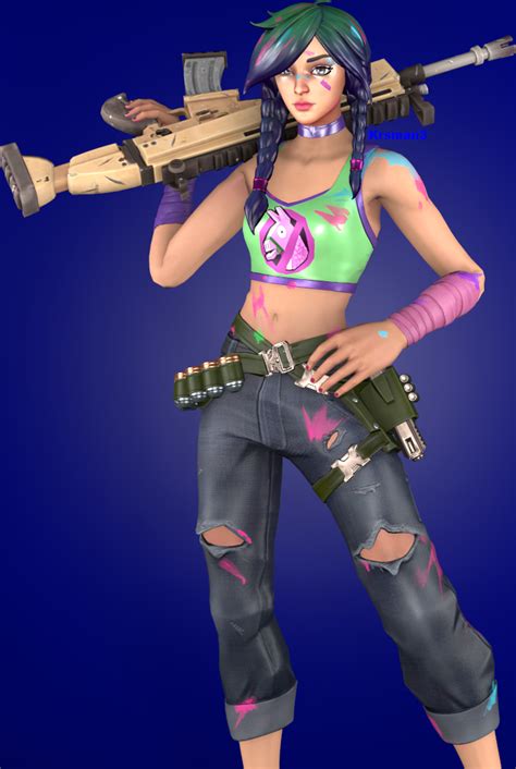 Fortnite Battle Royale Splaterella By Krsman30 On Deviantart