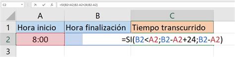 Excel Calcular Horas Turno Nocturno O Diurno Con Una Sola Fórmula