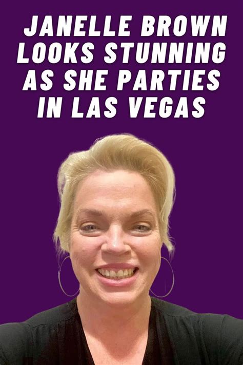 Sister Wives Janelle Brown Looks Stunning As She Parties In Las Vegas