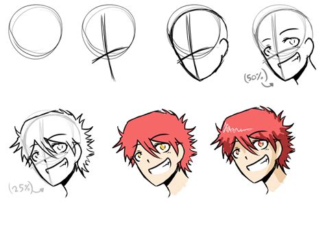 How I Draw Anime Step By Step By Mangarainbow On Deviantart