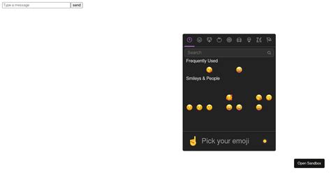 Render Emoji Codesandbox