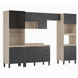 Cozinha Completa Modular Firenze Pe As Composi O Avena Touch