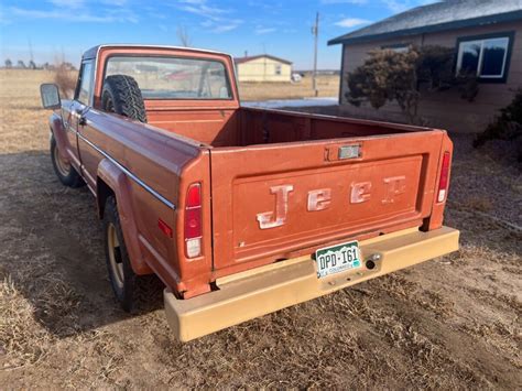 1974 Jeep J20 3 4 Ton Pickup J10 Survivor For Sale