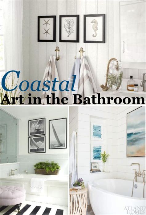 Bring The Coast To Your Bathroom With Coastal And Nautical Art