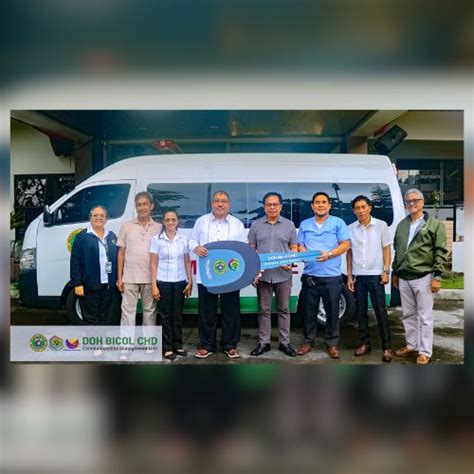 Iriga Doh Bicol Turns Over An Ambulance Unit To Brghgmc Radio